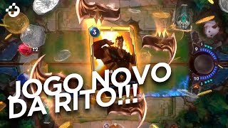 JOGANDO LEGENDS OF RUNETERRA PELA PRIMEIRA VEZ! GAMEPLAY DO JOGO NOVO DA RIOT GAMES