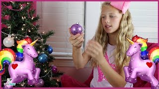 How to Make Sparkly Glitter Unicorn Holiday Ornaments