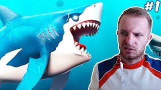 АКУЛА ХОЧЕТ АМ-АМ | Hungry Shark World #1