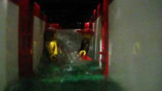 Lego Titanic - Sinking Hallway