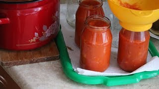 Sos pomidorowy na zimę pyszny do spaghetti lub zupy