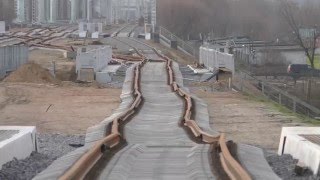 Ход строительства ТПУ «Ботанический сад» МКЖД