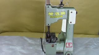 Мешкозашивочная машина Mareew GK9 - 2. Находим неисправности и устраняем их. Видео № 288.