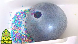 DIY Orbeez Stressball Colorful Great Balloons Play Doh