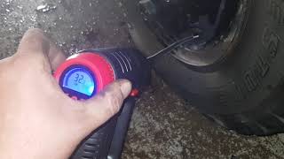 Audew 12V 130PSI Cordless Tire Inflator Handheld Air Pump First Review