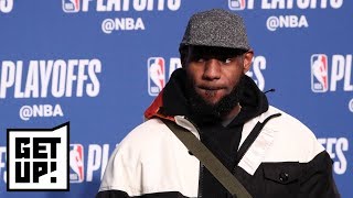 NBA's Last Two Minute Report cites missed goaltending call on LeBron James' block | Get Up! | ESPN