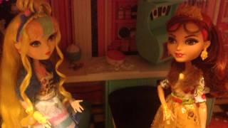 Стоп моушен Ever After High "Исчезновение волшебной палочки" 1 часть.
