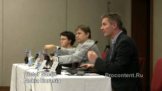 Виктор Саэис (Victor Saeijs), Nokia Eurasia, at VI Mobile VAS Conference