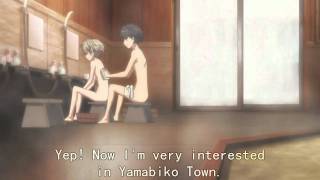 hoshizora e kakaru hashi bath (cut) scene