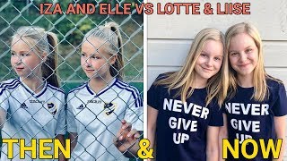 Iza And Elle Vs Lotte And Liise ( Before and After ) Shocking Transformation | 2018 Then And Now