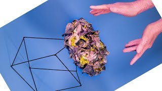 Декор из шоколадных лепестков / Chocolate decorating
