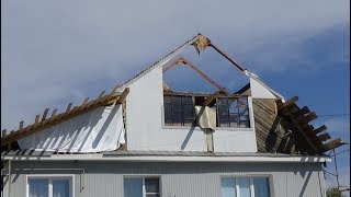 Меняем КРЫШУ на ДОМЕ. ЧАСТЬ 3 Последний ПОЗИТИВ
