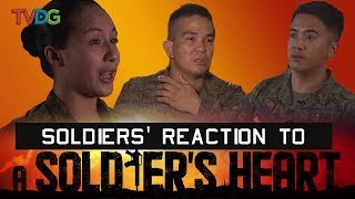 Soldiers' reaction to A Soldier's Heart