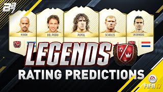 FIFA 17 LEGEND PREDICTIONS! w/ OVERMARS, PUYOL AND DEL PIERO