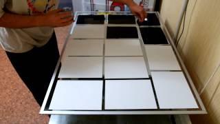 Carbon print: Pouring glop / Углеродная печать: Полив эмульсии