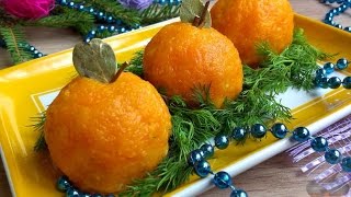 Сырные Мандаринки к Новому году