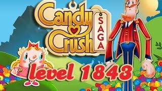 Candy Crush Saga Level 1843