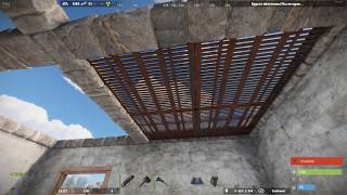 Как поставить решетчатый настил в Rust
