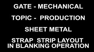 STRAP STRIP LAYOUT