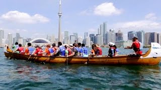AMAZING Canoeing Tour Around Toronto Island