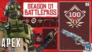 Apex Legends: Battle Pass Level 100 REWARD / All Battle-Pass Rewards - Tier 1-100 - All New Details
