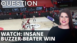 WATCH: Insane buzzer-beater win in Euroleague basketball