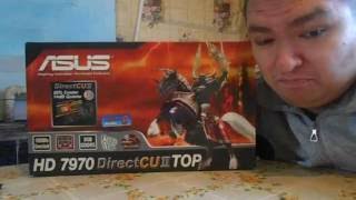 видео карта ASUS HD 7970 DUREKT TOP2
