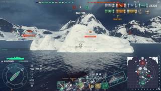 World of Warships Gameplay: Fletcher - самый лучший эсминец