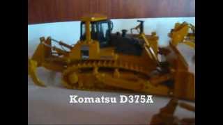 My 1:50 Scale Komatsu Bulldozer Collection
