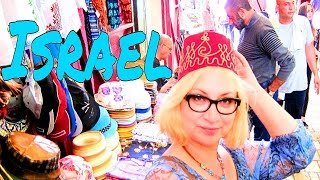 Israel. Акко. Арабский базар, колоритные товары и персонажи столицы государства крестоносцев Акко.