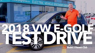 2018 VW E-GOLF Test Drive | Model 3 Owners Club