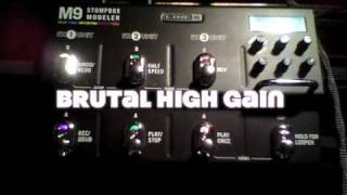 Line6 - M9 - Brutal High Gain & Sludge Doom Fuzz (Über Metal)