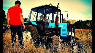 Заклинил редуктор переднего моста Беларус 920. Разбираем. We disassemble the tractor #vseklevo