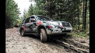 Разгон Форика и Нивы По ПОЛЮ и неудачный офроад