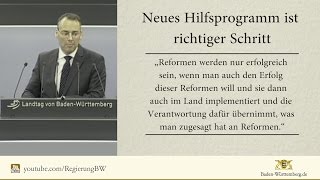 Neues Hilfsprogramm ist richtiger Schritt