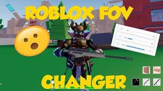 How to change your FOV on Roblox!