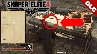 Sniper Elite 4: Obliteration Location All Letters From Home / Lettre de Proches - Deathstorm 3