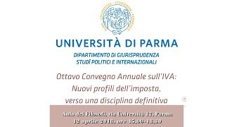 12 aprile: Ottavo convegno internazionale sull'IVA