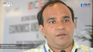 Dr. Shailendra Kumar @ ICED 2017
