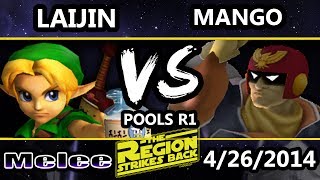 Bar Wars 2 - Laijin (Young Link) Vs. MIOM | Mango (Captain Falcon) SSBM Pools - Melee