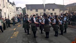 Backpipes at portree