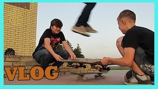 Влог одного скейтера/double flip