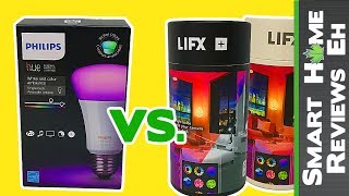 Lifx/Lifx+ vs. Philips Hue - Who get's my $$$? - Smart Home LED Lights Comparison