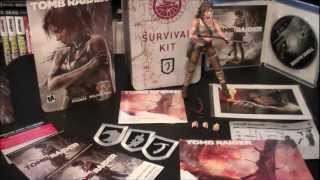 Tomb Raider PS3 Collector's Edition Unboxing Review