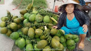 Amazing Cutting Skill Coconut - Street Food Vietnam