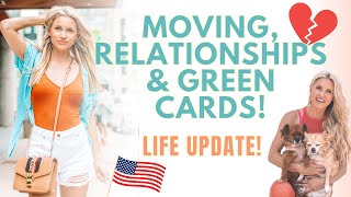 Moving, Relationships, BREAK UPS & Green Cards - LIFE UPDATE | Rebecca Louise