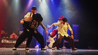 SUPER STRONGSMACHINE vs DOUNTOWNBOUNCE BEST4 SUPER STRONGSTYLE 2021 LOCK DANCE CREW BATTLE