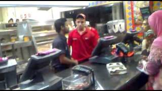 KFC Muslim Employee Screams Insults At Customer Asking For Bacon