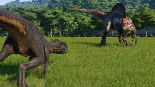 Indoraptor VS Spinosaurus - Jurassic World Evolution