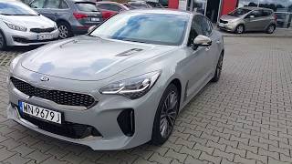 Kia Stinger 3 3 T High Chroma Red H4R and 2 2 CRDi Ceramic Silver C4S